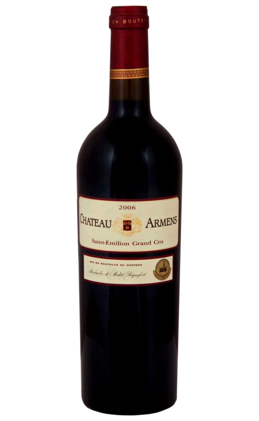 Chateau Armens Saint-Emilion Grand Cru 2006