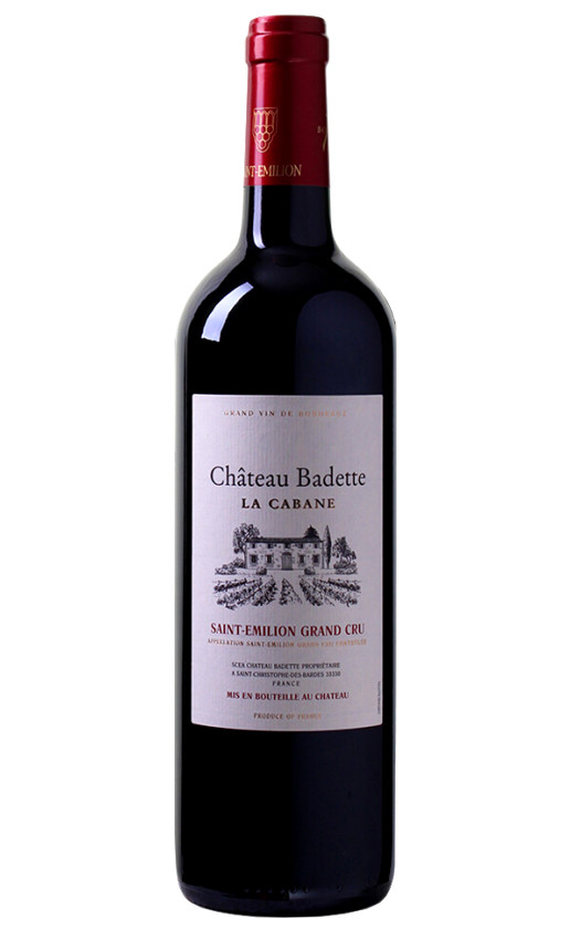 Chateau Badette La Cabane Saint-Emilion Grand Cru 2012