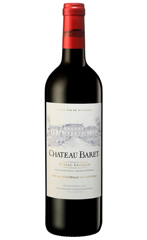 Chateau Baret Rouge Pessac-Leognan 2015
