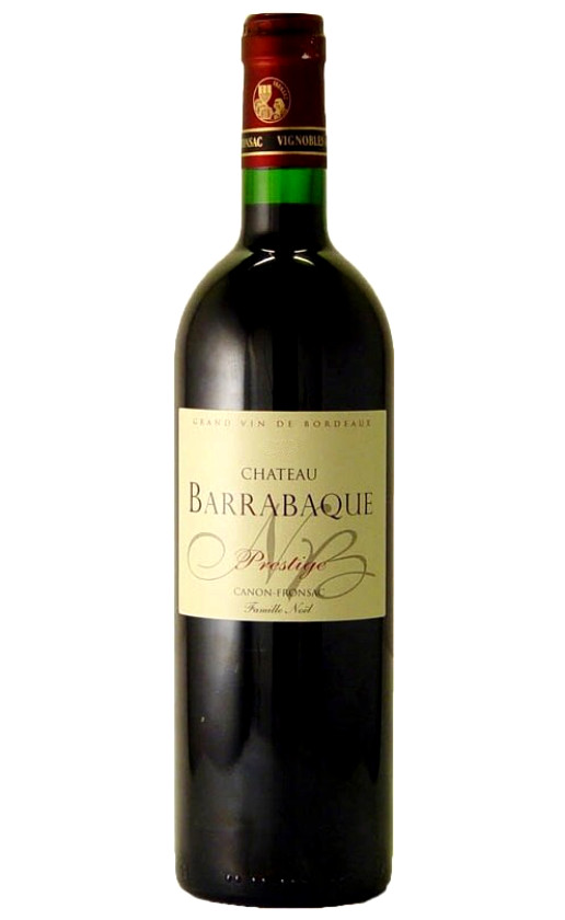 Chateau Barrabaque Cuvee Prestige