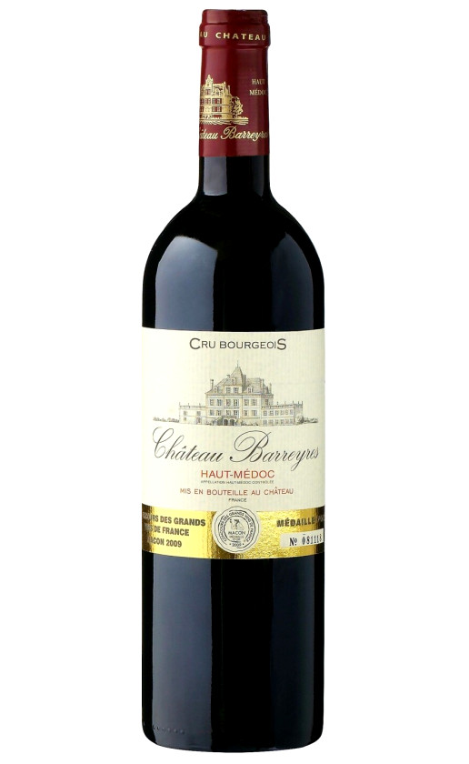 Chateau Barreyres Haut-Medoc 2010