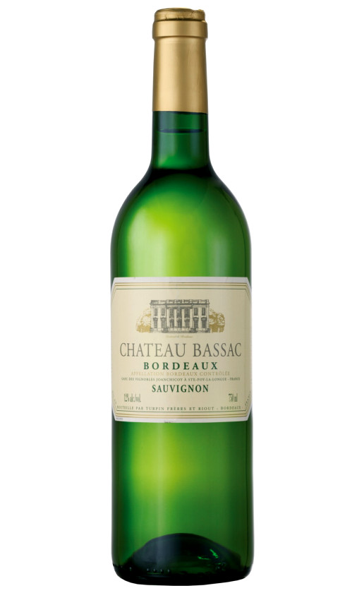 Chateau Bassac Blanc Bordeaux 2019