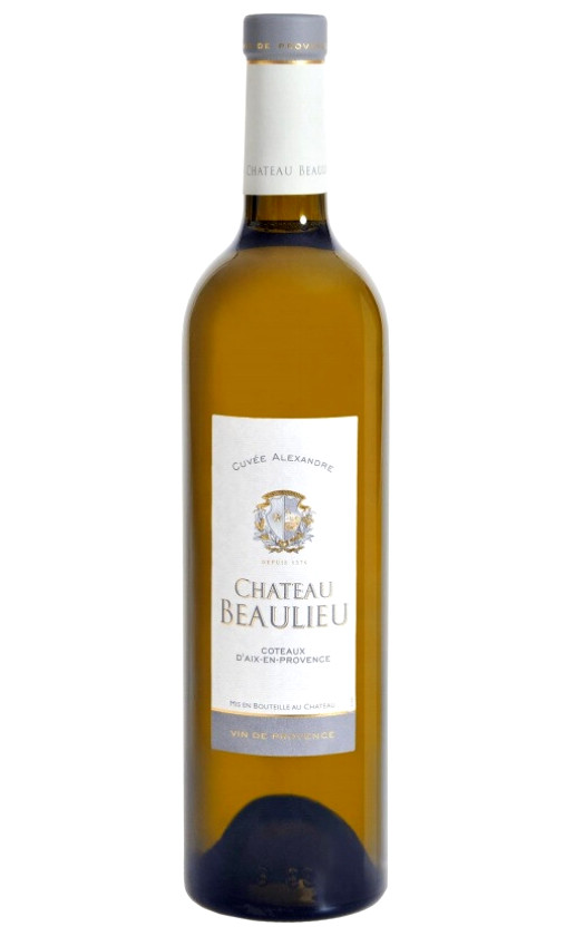 Chateau Beaulieu Cuvee Alexandre Blanc Coteaux d'Aix-en-Provence