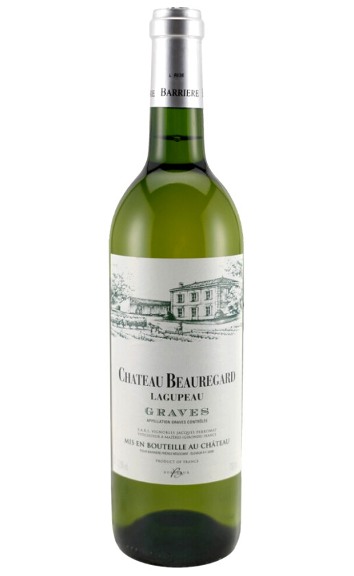 Chateau Beauregard Lagupeau Graves 2012