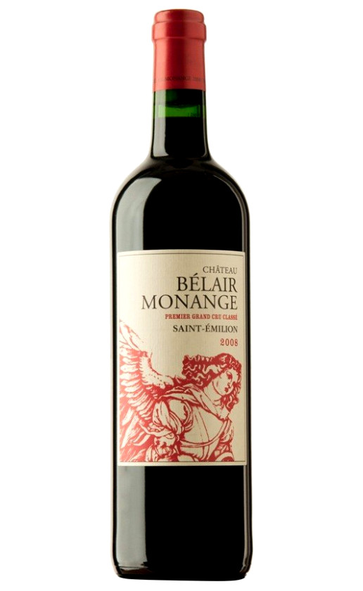 Chateau Belair-Monange Saint-Emilion 2008
