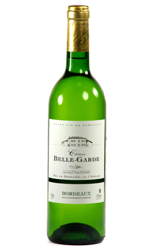 Chateau Belle-Garde Blanc Bordeaux 2013