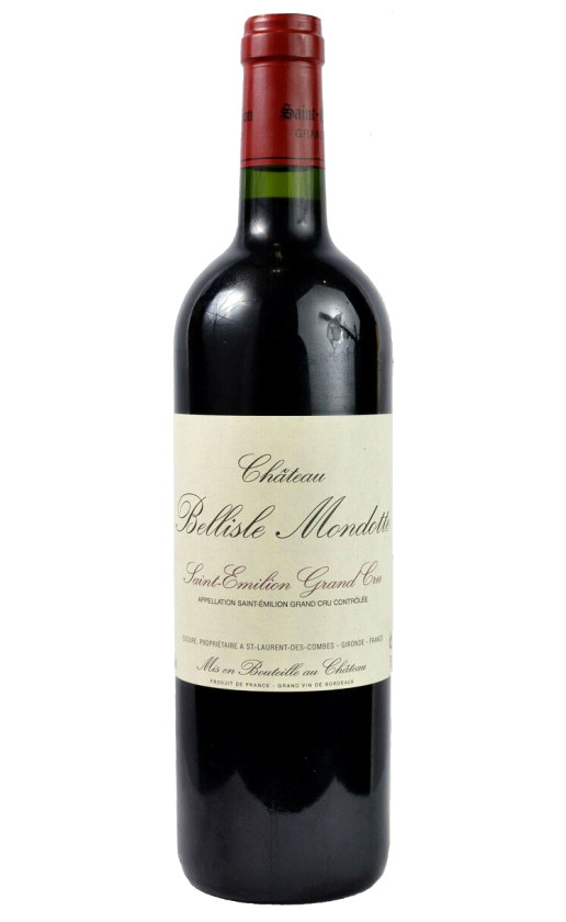 Chateau Bellisle Mondotte Saint-Emilion Grand Cru 2012