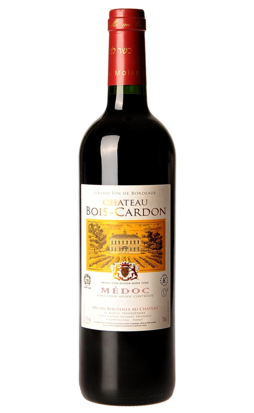 Chateau Bois-Cardon Medoc 2012