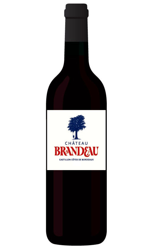 Chateau Brandeau Castillon Cotes de Bordeaux 2018