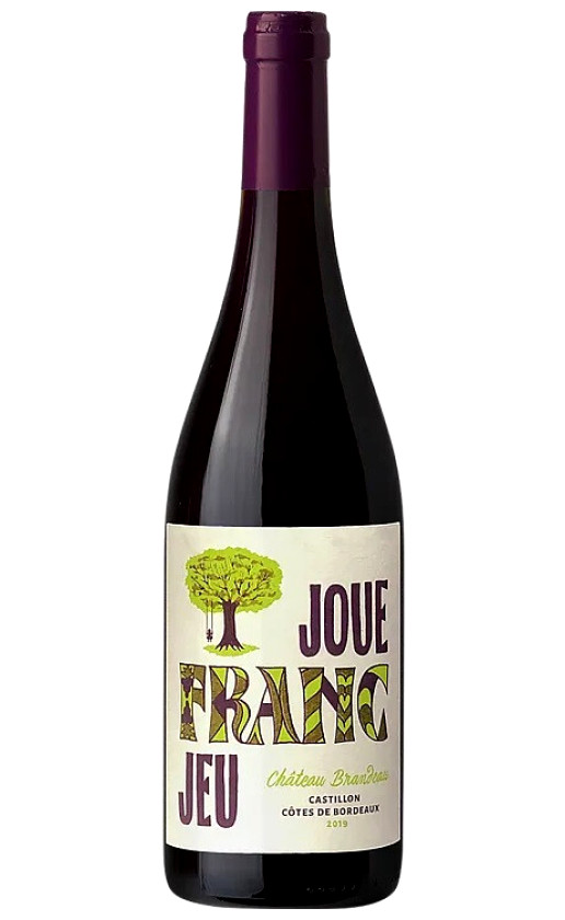 Chateau Brandeau Joue Franc Jeu Castillon Cotes de Bordeaux 2019