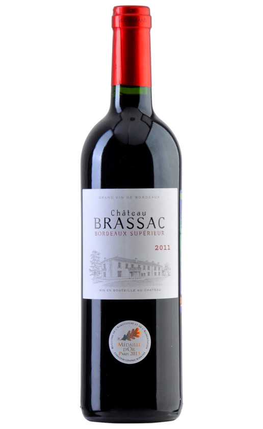 Chateau Brassac Bordeaux Superieur 2011