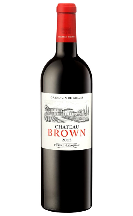 Chateau Brown Rouge Pessac-Leognan 2013
