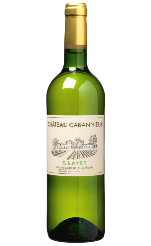 Chateau Cabannieux Blanc Graves 2016
