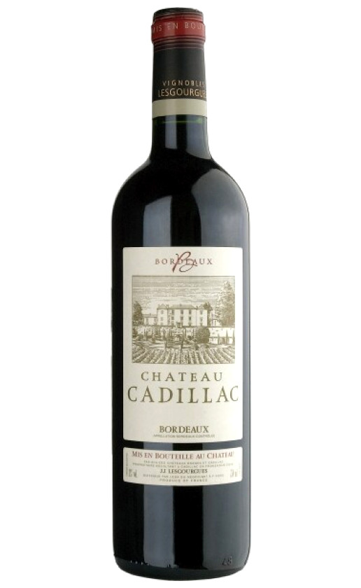 Chateau Cadillac Rouge Bordeaux 2007