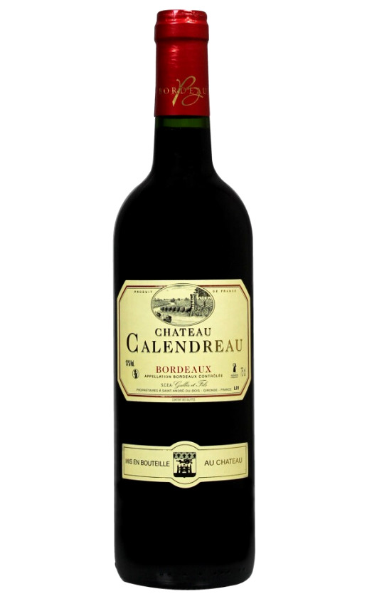 Chateau Calendreau Bordeaux 2017