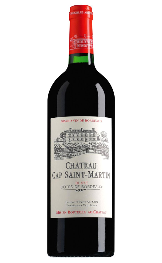 Chateau Cap Saint-Martin Blaye Cotes de Bordeaux 2014