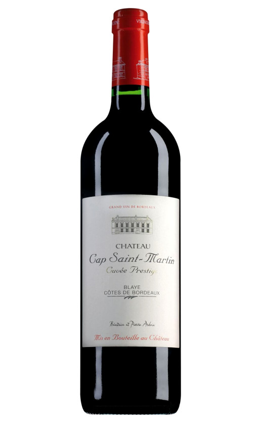 Chateau Cap Saint-Martin Cuvee Prestige Blaye Cotes de Bordeaux 2011