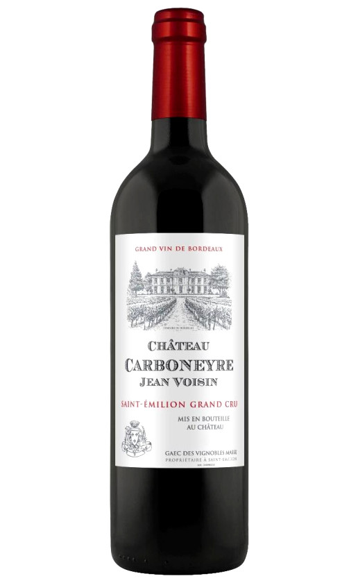 Chateau Carboneyre Jean Voisin Saint-Emilion Grand Cru 2012