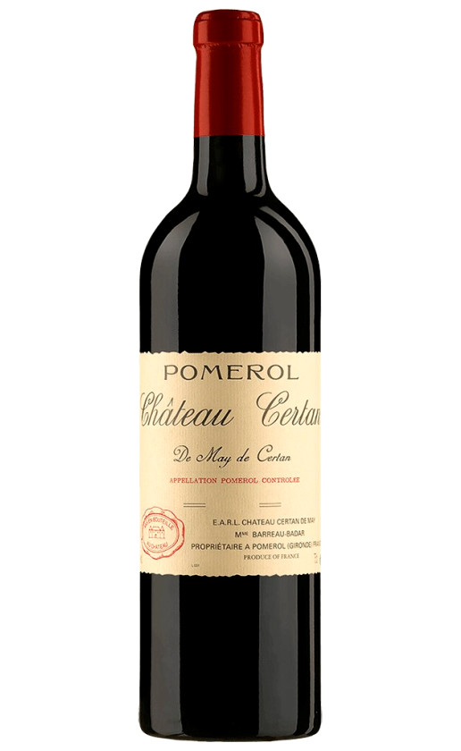 Chateau Certan de May de Certan Pomerol 2008