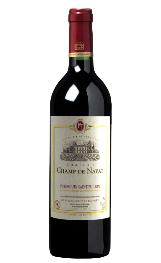 Chateau Champs de Nayat Puisseguin Saint-Emilion 2012