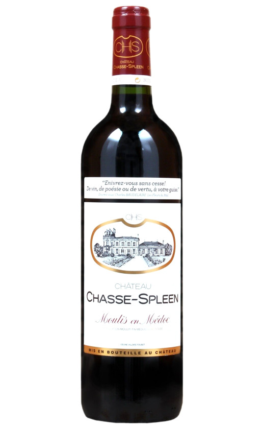 Chateau Chasse-Spleen Moulis en Medoc Cru Bourgeois 2011