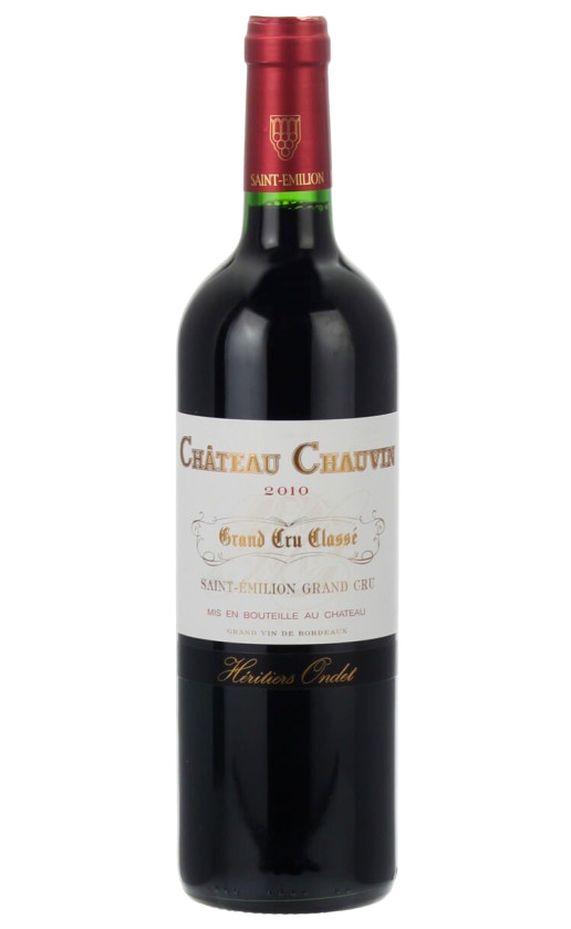 Chateau Chauvin Saint-Emilion 2010
