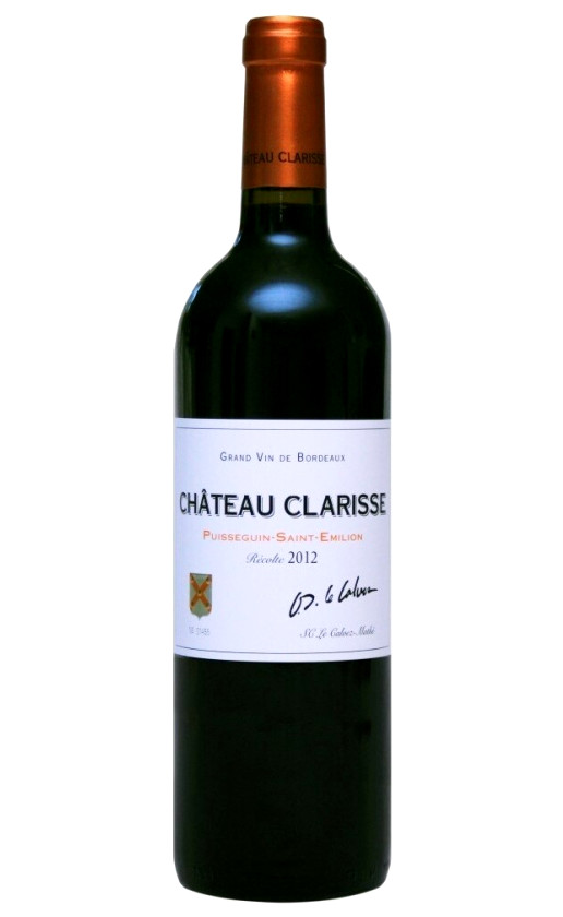 Chateau Clarisse Puisseguin-Saint-Emilion 2012