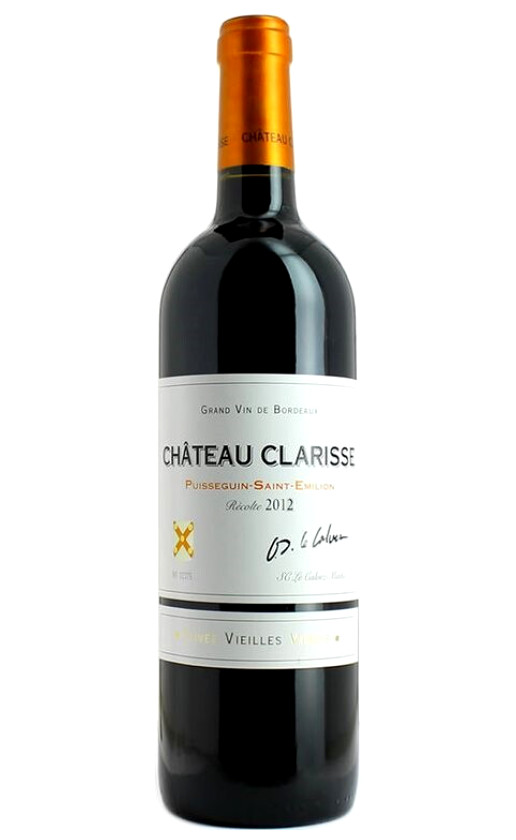 Chateau Clarisse Vieilles Vignes Puisseguin-Saint-Emilion 2012