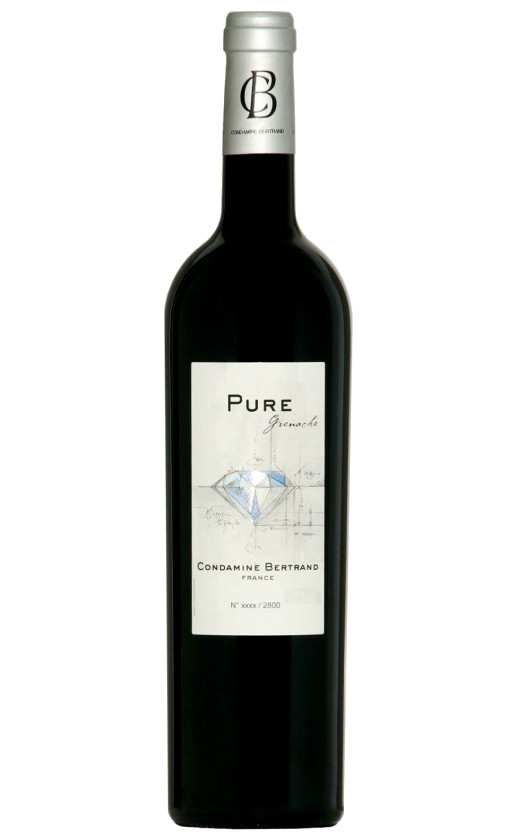 Chateau Condamine Bertrand Pure Grenache Languedoc Pays d'Oc 2015