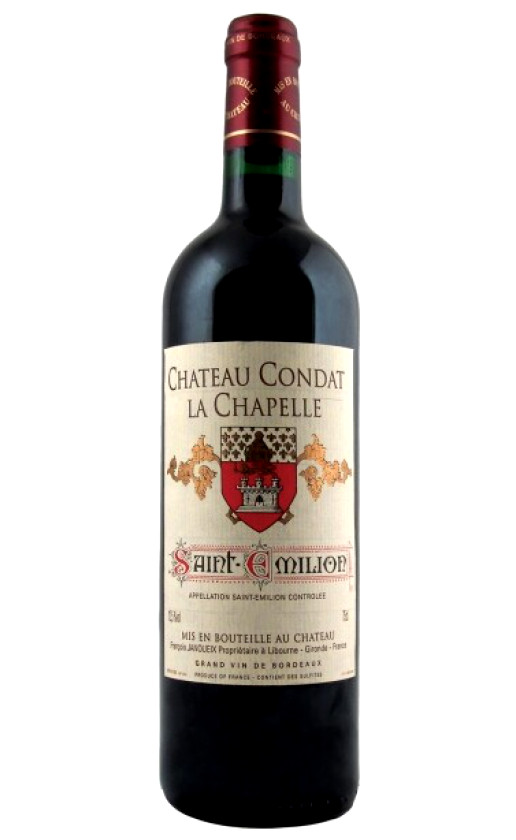 Chateau Condat La Chapelle Saint-Emilion 2011