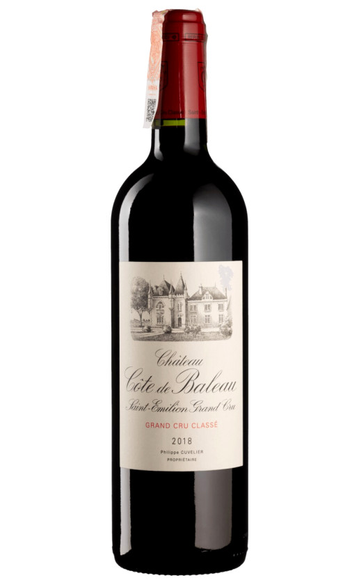 Chateau Cote de Baleau Saint-Emilion Grand Cru 2018