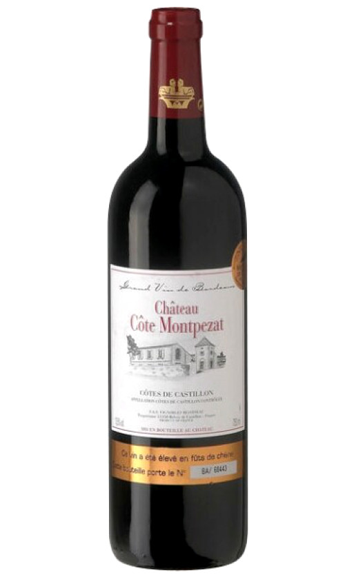 Chateau Cote Montpezat Cotes de Castillon 2004
