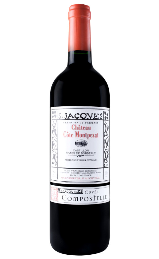 Chateau Cote Montpezat Cuvee Compostelle Rouge Cotes de Castillon 2006