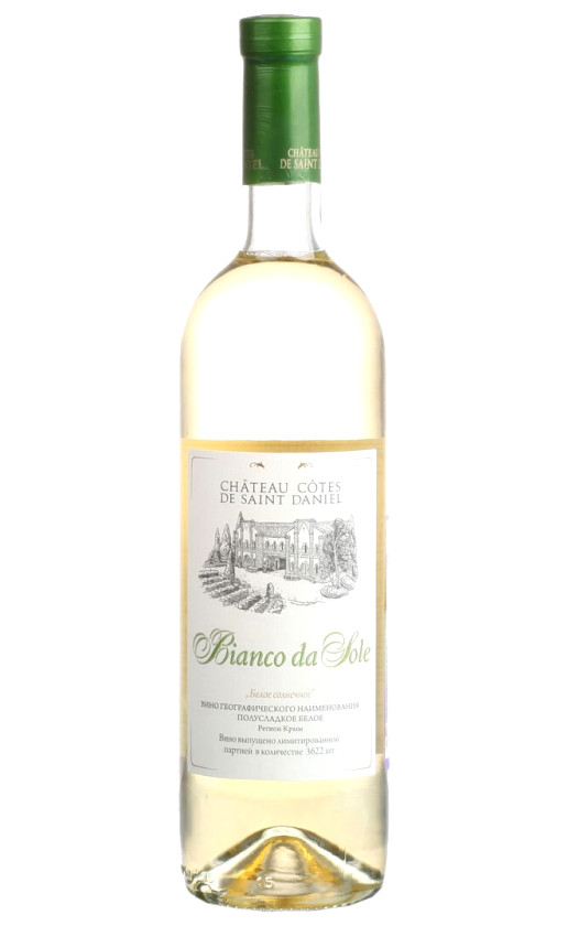 Chateau Cotes de Saint Daniel Bianco da Sole