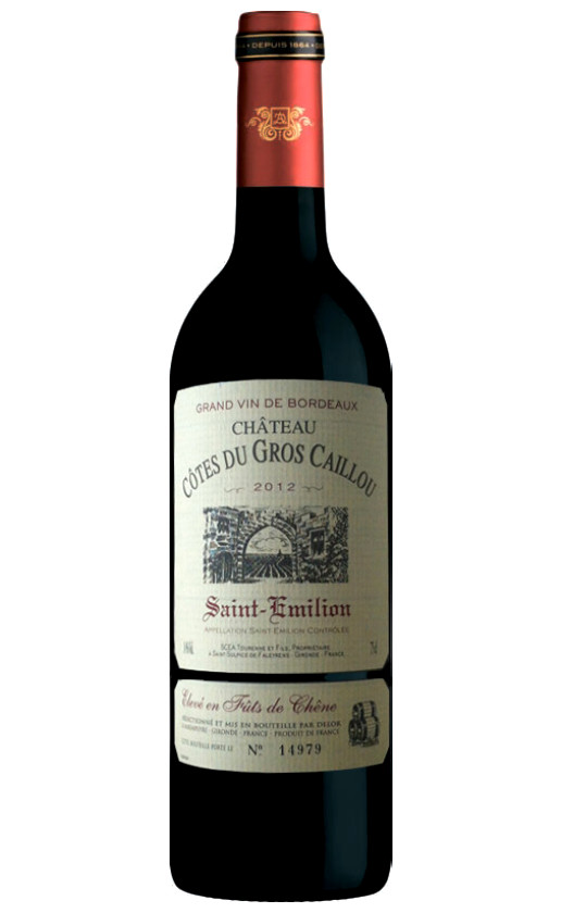 Chateau Cotes du Gros Caillou Saint-Emilion 2012