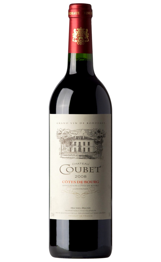 Chateau Coubet Cotes de Bourg 2008