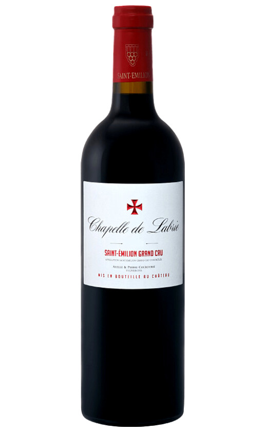 Chateau Croix de Labrie Chapelle de Labrie Saint-Emilion Grand Cru 2015