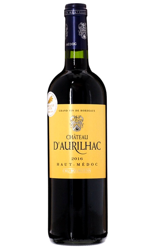 Chateau D'Aurilhac Cru Bourgeois Haut-Medoc 2016