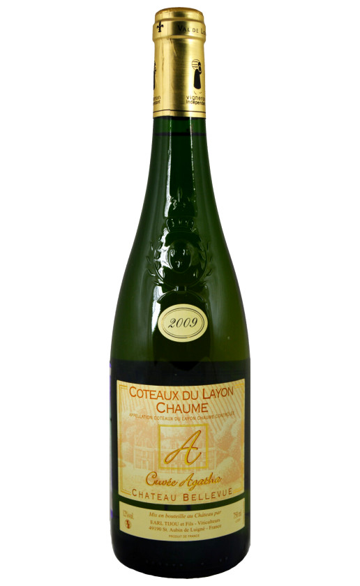 Chateau de Bellevue Coteaux du Layon Chaume Cuvee Agatha 2009