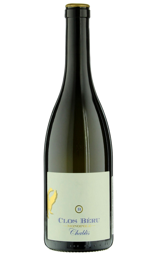 Chateau de Beru Clos Beru Monopole Chablis 2017