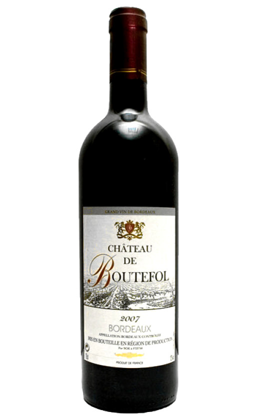 Chateau de Boutefol Bordeaux 2007