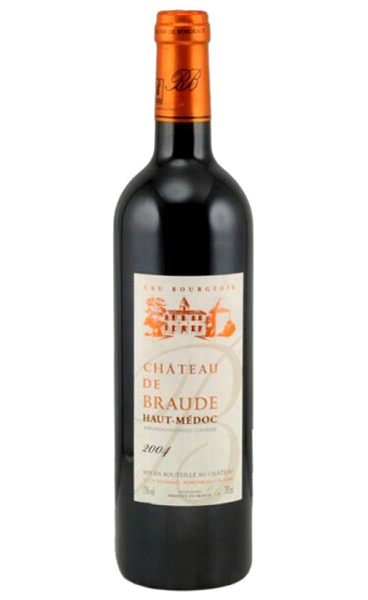 Chateau de Braude Cru Bourgeois Haut-Medoc 2004