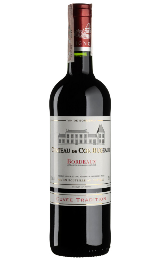 Chateau de Cor Bugeaud Cuvee Tradition Rouge Bordeaux