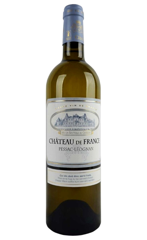 Chateau de France Blanc Pessac-Leognan 2014