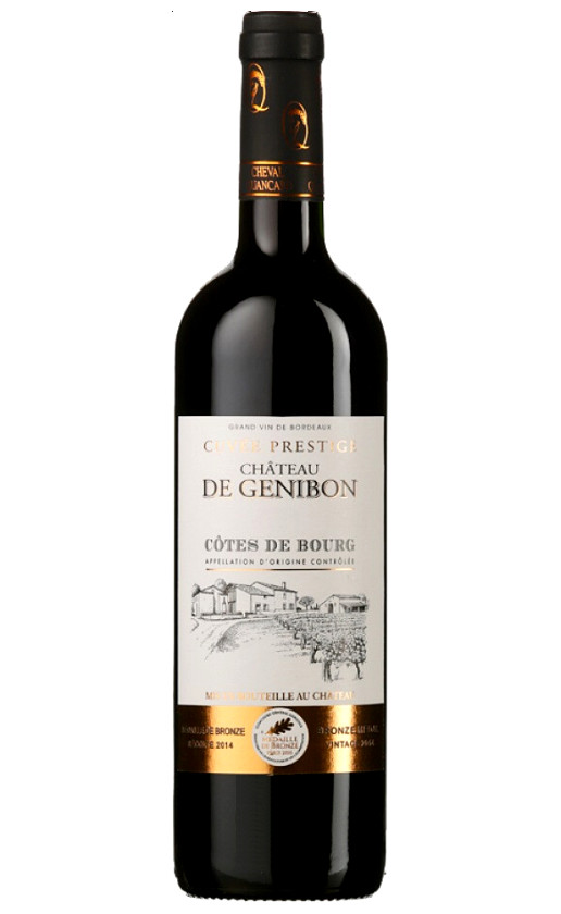 Chateau de Genibon Cuvee Prestige Cotes de Bourg 2009