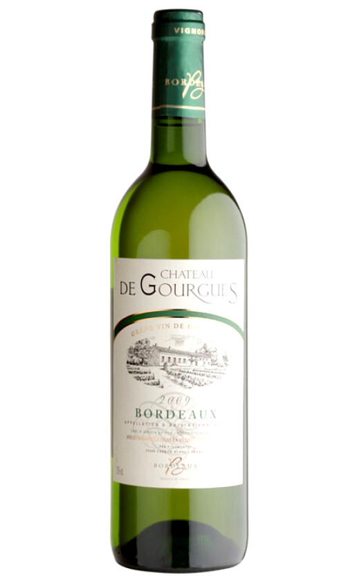 Chateau de Gourgues Blanc Bordeaux 2009