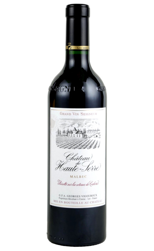 Chateau de Haute-Serre Cahors 2013