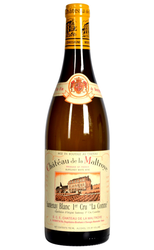 Chateau de la Maltroye Santenay Blanc Premier Cru La Comme 2007