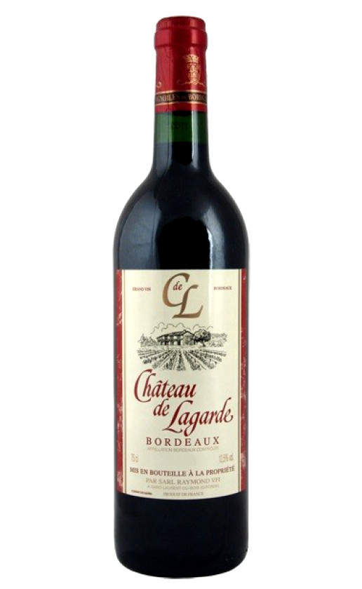Chateau de Lagarde Bordeaux Supereur 2011