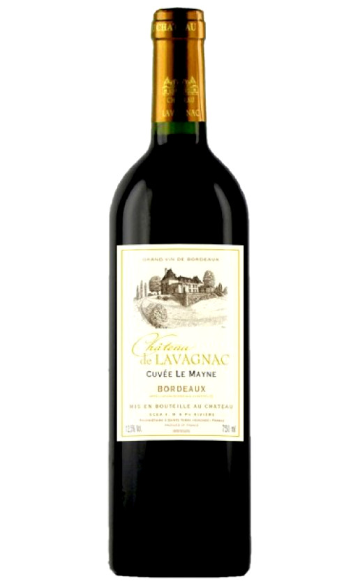Chateau de Lavagnac Cuvee Le Mayne Bordeaux 2013